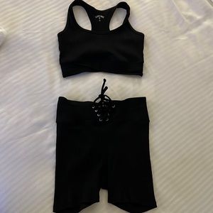 Black gym set from Years of Ours